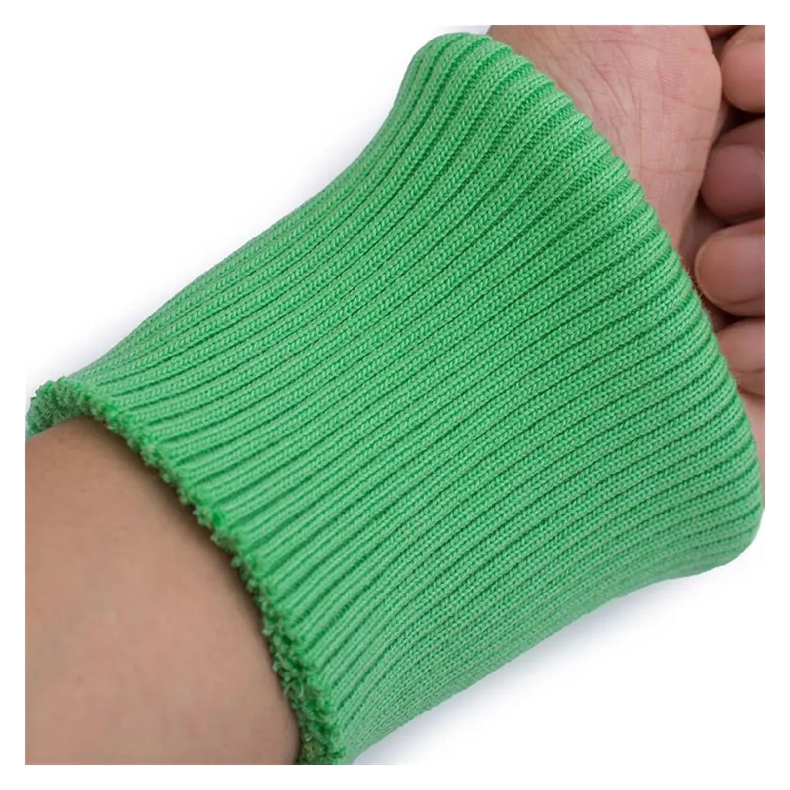 Mankiet z dzianiny prążkowanej, Gruba dzianinowa mankietowa para, rozciągliwa bawełna, miękka, płaszcz, 8 * 9 cm, 1 para(Purple)