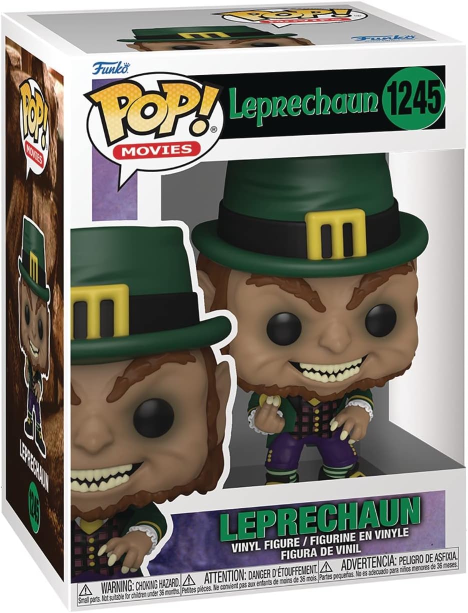 POP Leprechaun - Leprechaun Funko Vinyl Figure (Bundled with Compatible Box Protector Case), Multicolor, 3.75 inches