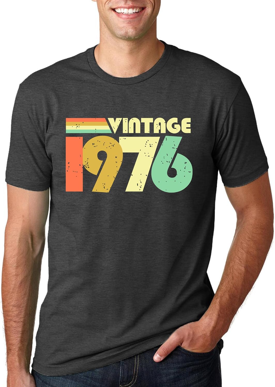50th Birthday Shirt Men Vintage 1976 Tshirt 50th Birthday Gifts T-Shirts