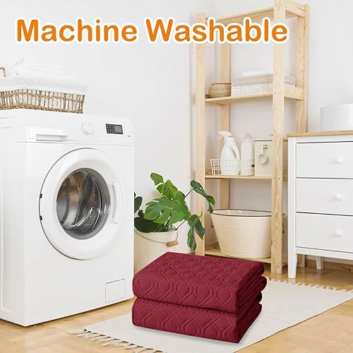 Miniatura 83 de hyha Manta de cama impermeable para perro, mantas suaves para mascotas, funda de sofá impermeable para perros, fundas reversibles lavables para