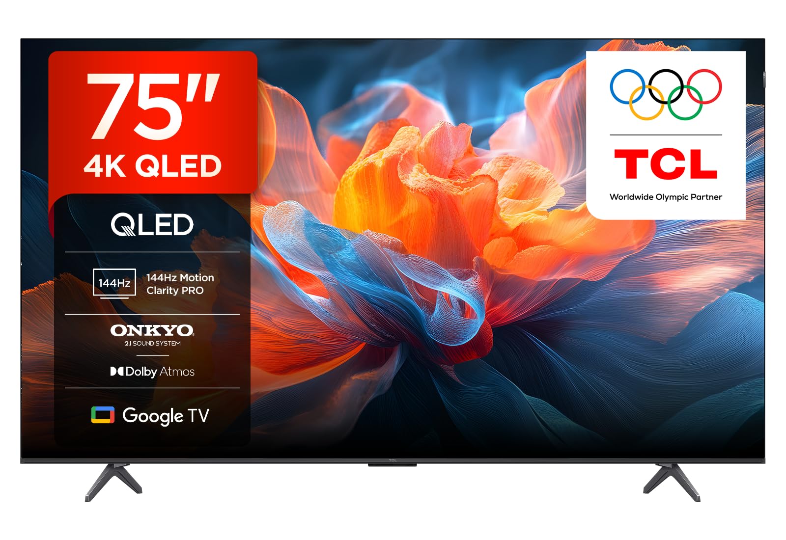 Tcl Metallic 75T8c 75" T8c 4K Qled Smart Tv