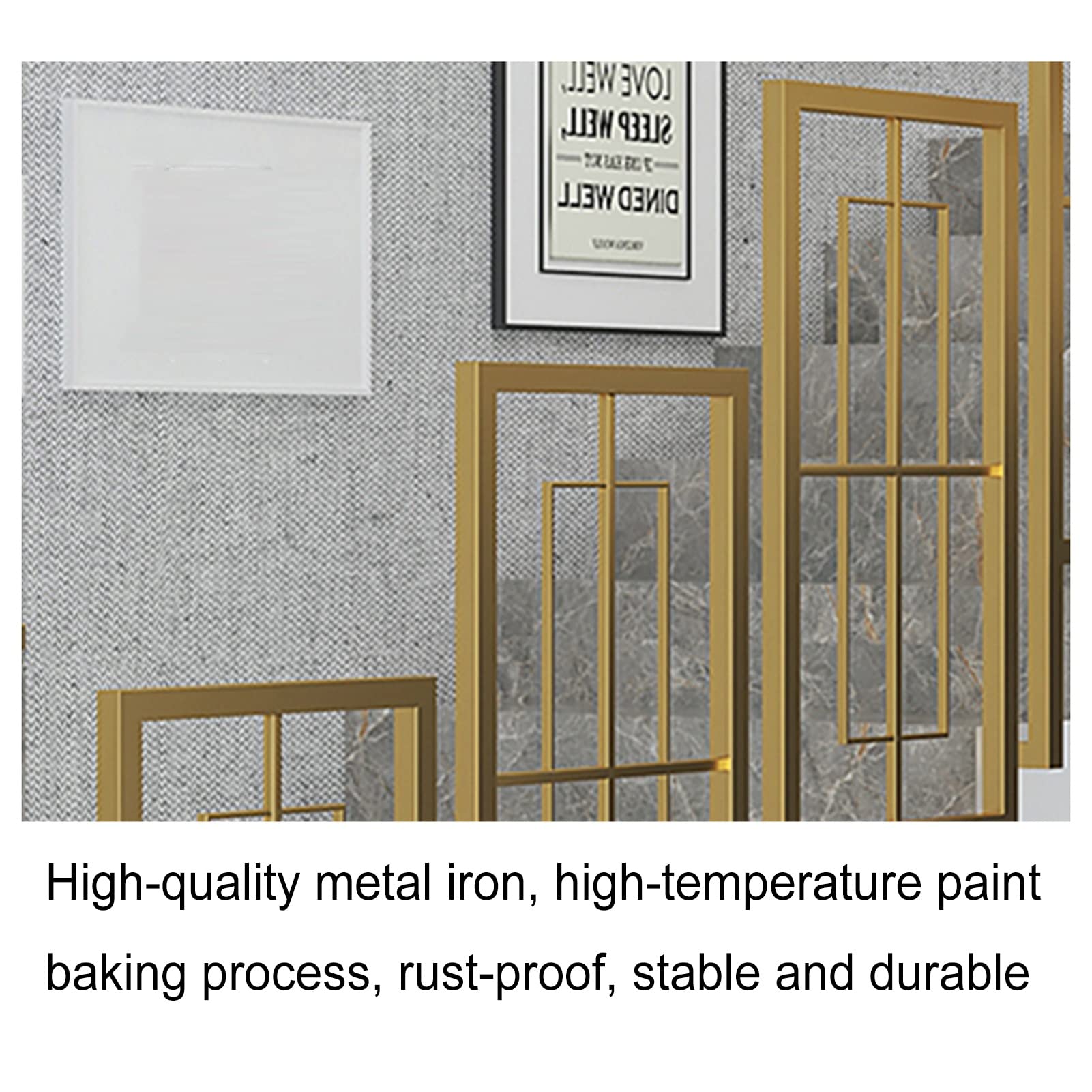 Balaustres de hierro de metal para escaleras interiores y exteriores, juego de balaustrada para decoración de ático, balcón, terraza, 5 estilos (estilo negro 5)