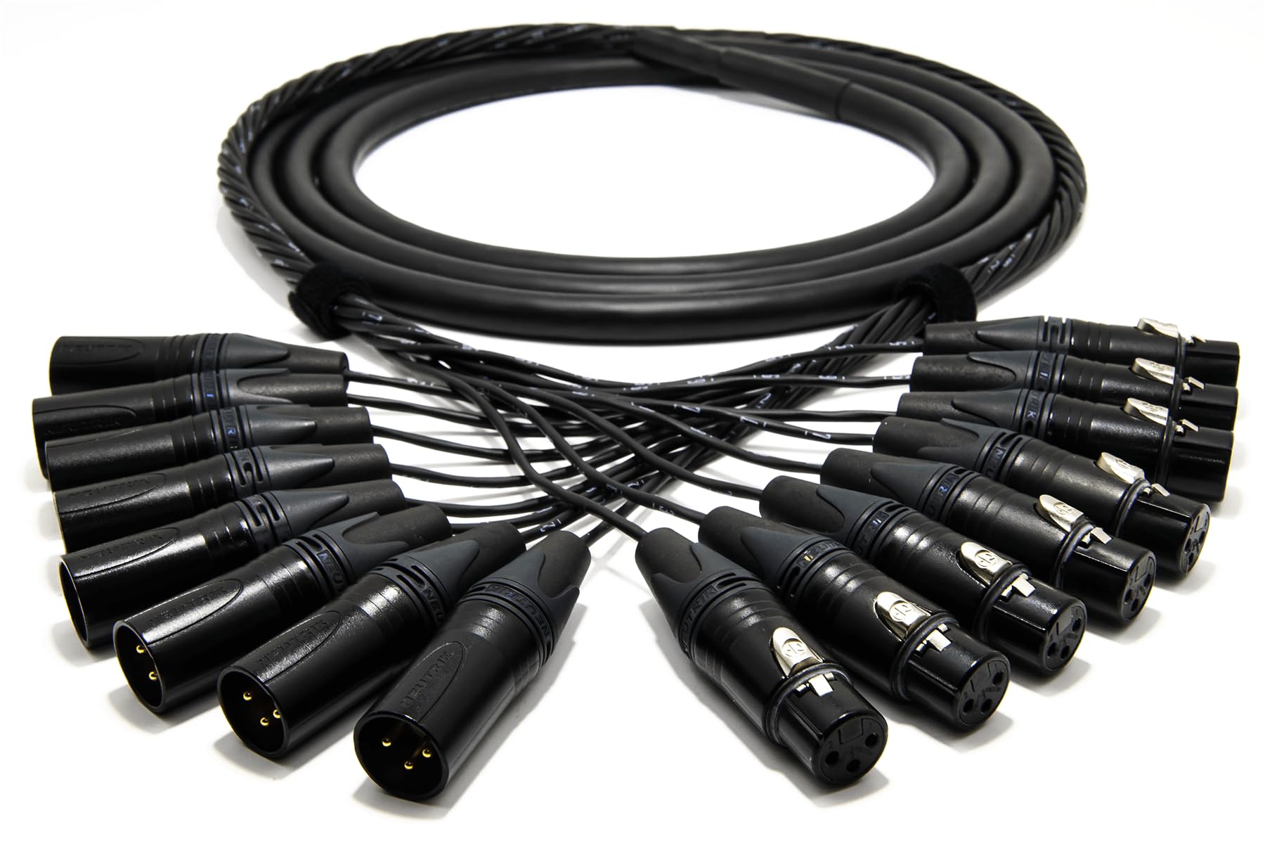 enoaudio Mogami 2932 8 Multicore Analog Kabel | Neutrik Gold XLR male - Neutrik XLR female | HiFi, 1,0 m