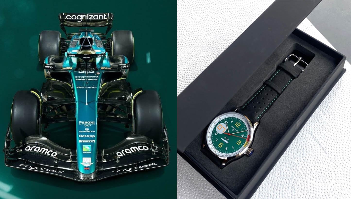Reloj de hombre Piloto racing y Carreras de Coches Type 2 Brooklands