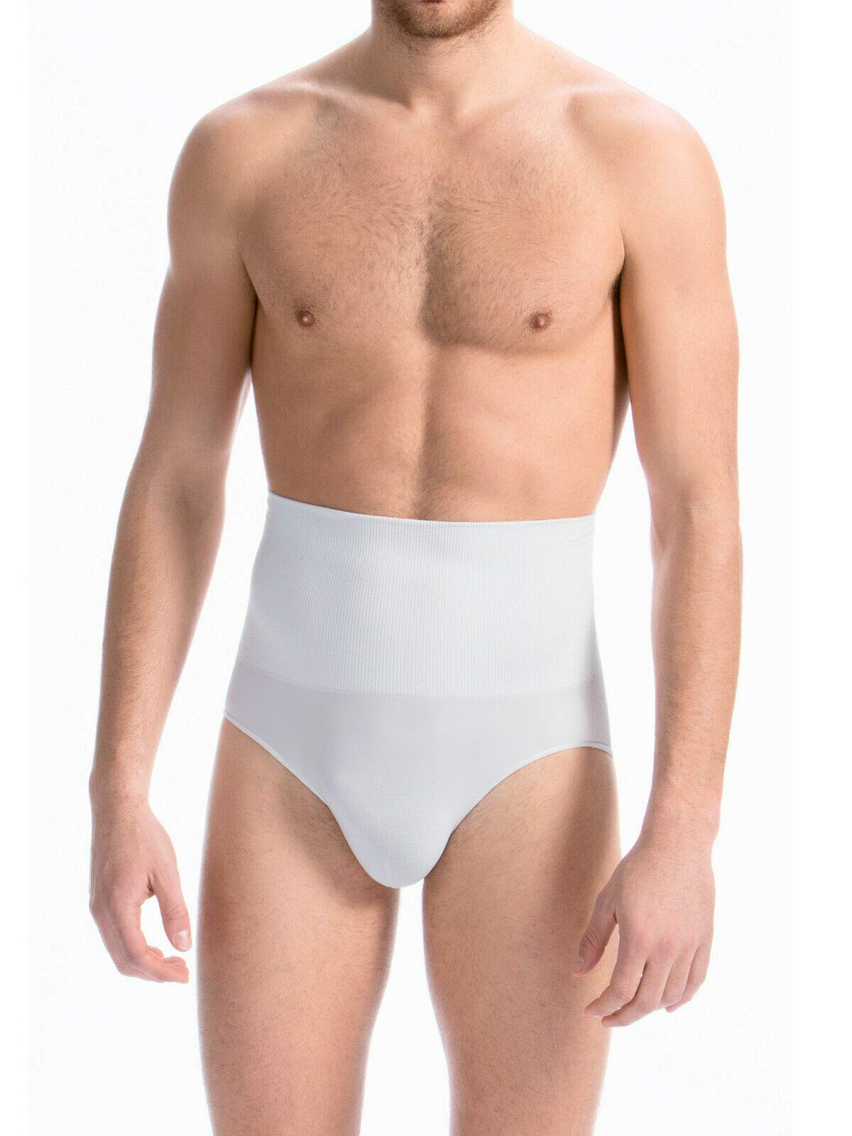 Men's Seamless Microfiber Tummy Tucker Control Brief