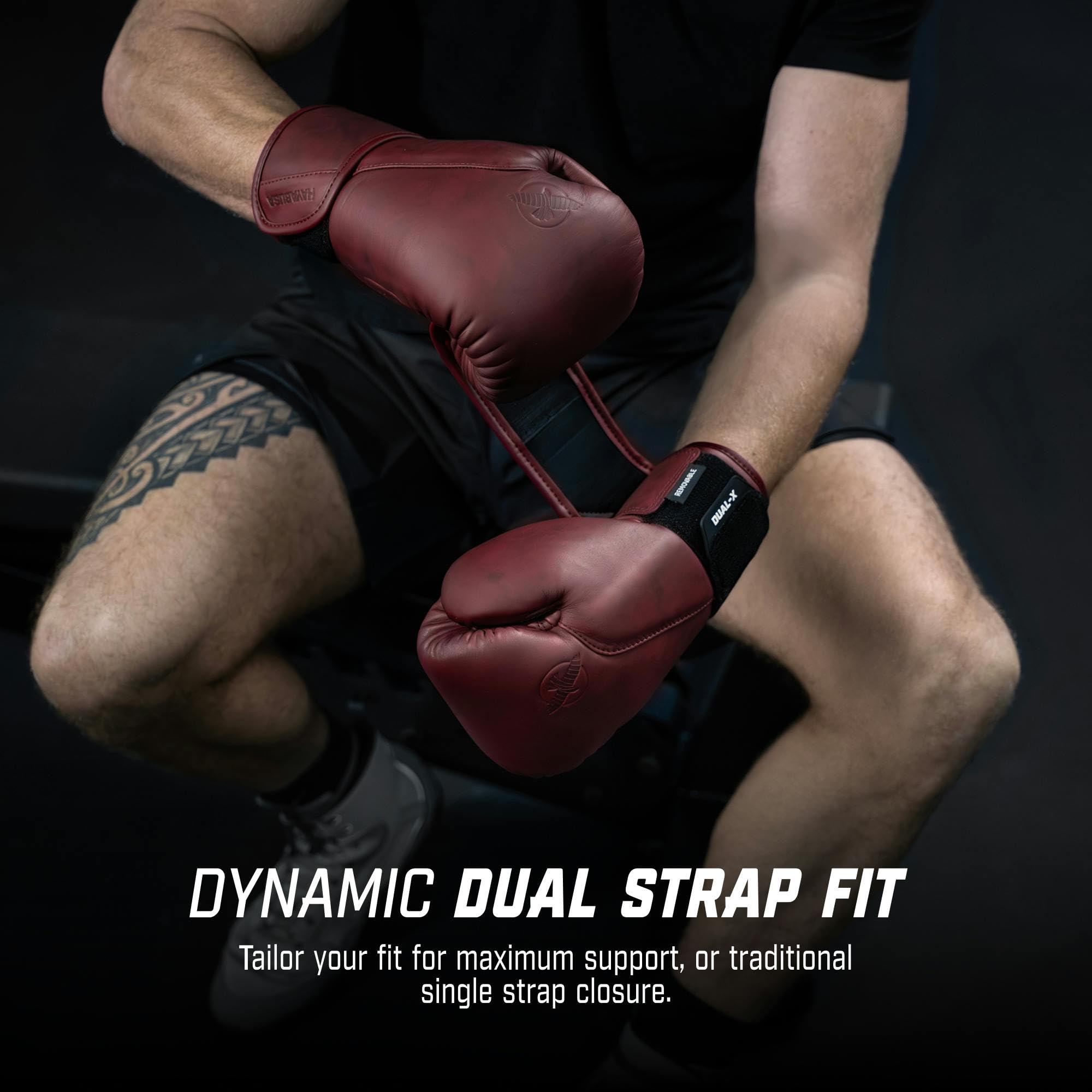 Hayabusa Guantoni da boxe in pelle T360 per uomini e donne, protezione per polsi e nocche, supporto per polso con tripla stecca, imbottitura simile a nuvola