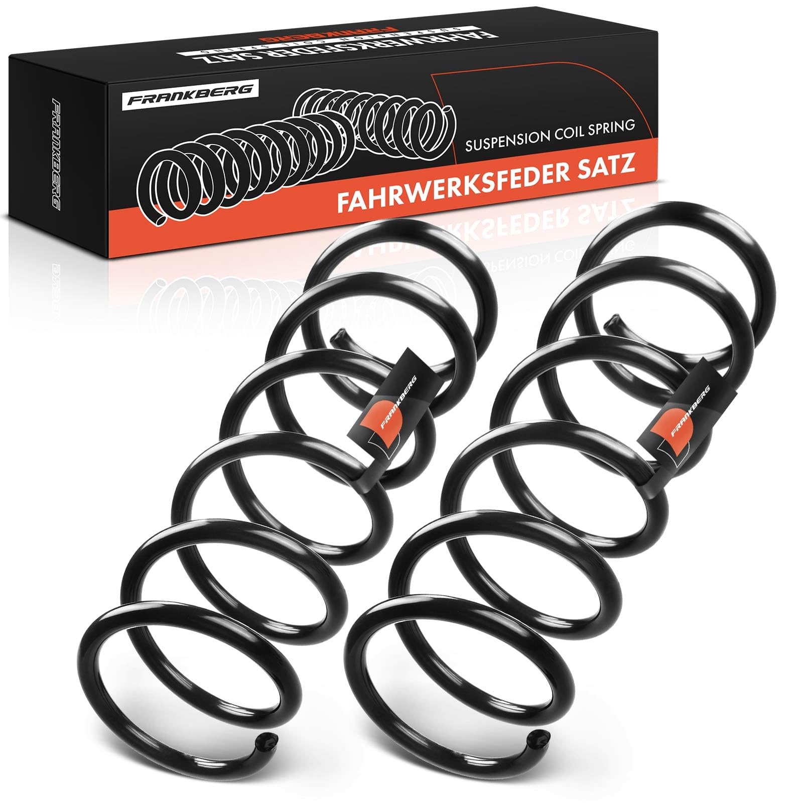 Frankberg 2 muelles de suspensión eje trasero 1509911 | Compatible con: Mondeo IV Berlina BA7, Mondeo IV BA7