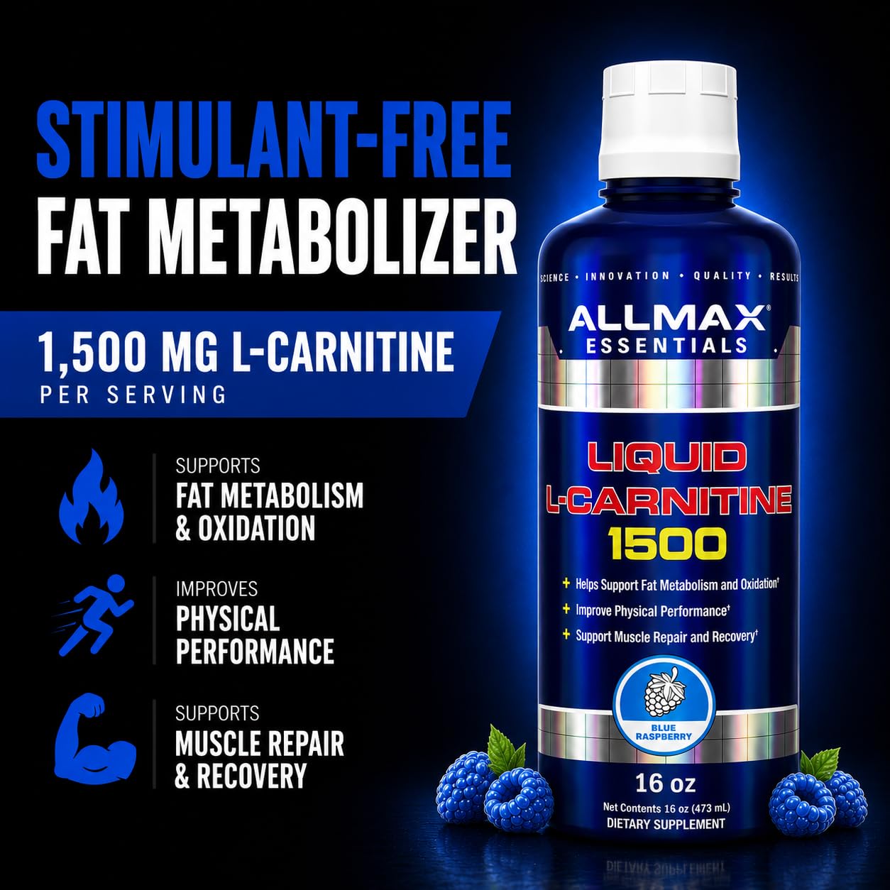 aptonia l carnitine weight control formula L-Carnitine x 60 - Lemon