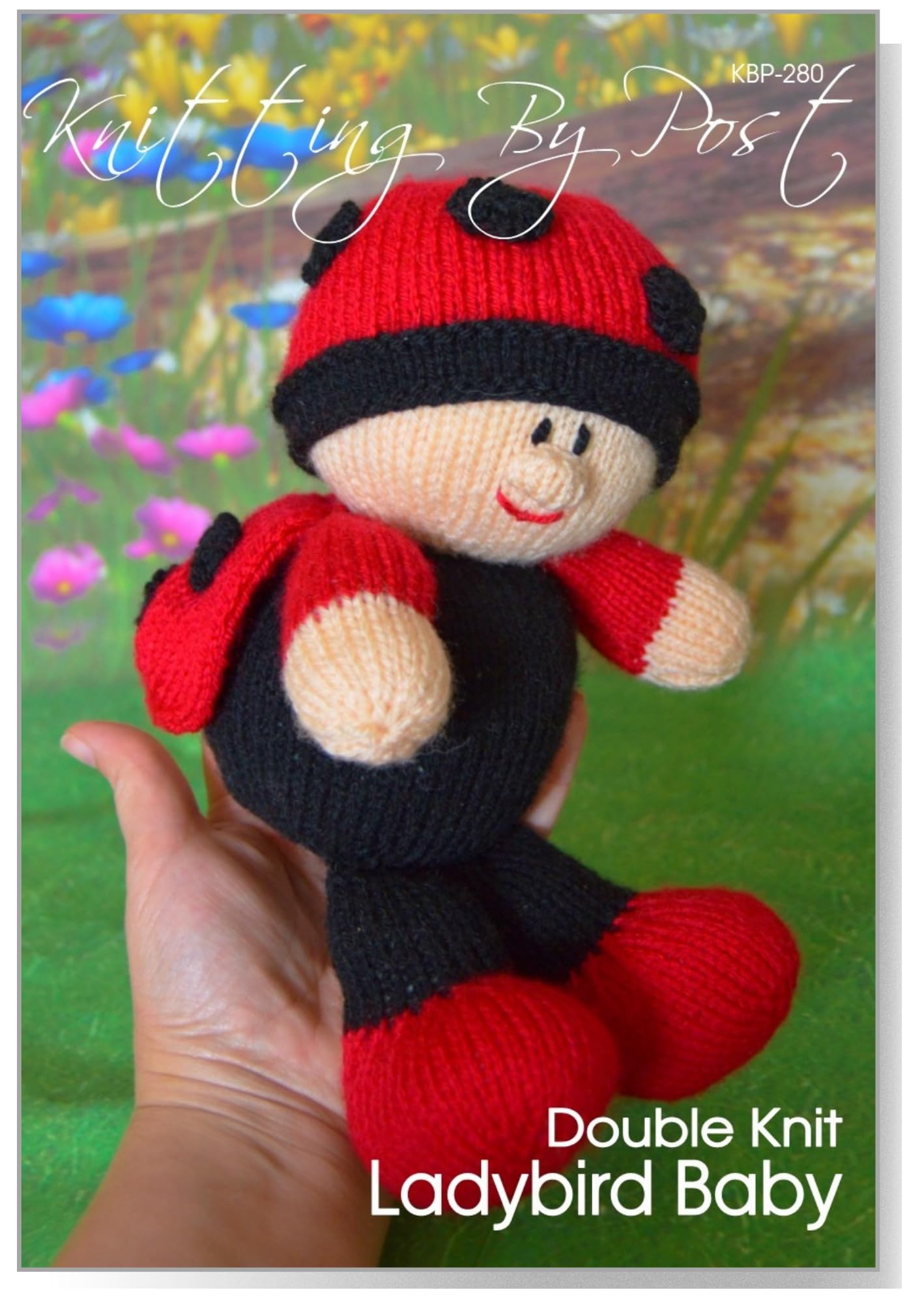 Knitting By Post Red Knitting Pattern Leaflet Instructions Ladybird Baby From Gender Neutral Knitted Ladybug Gift