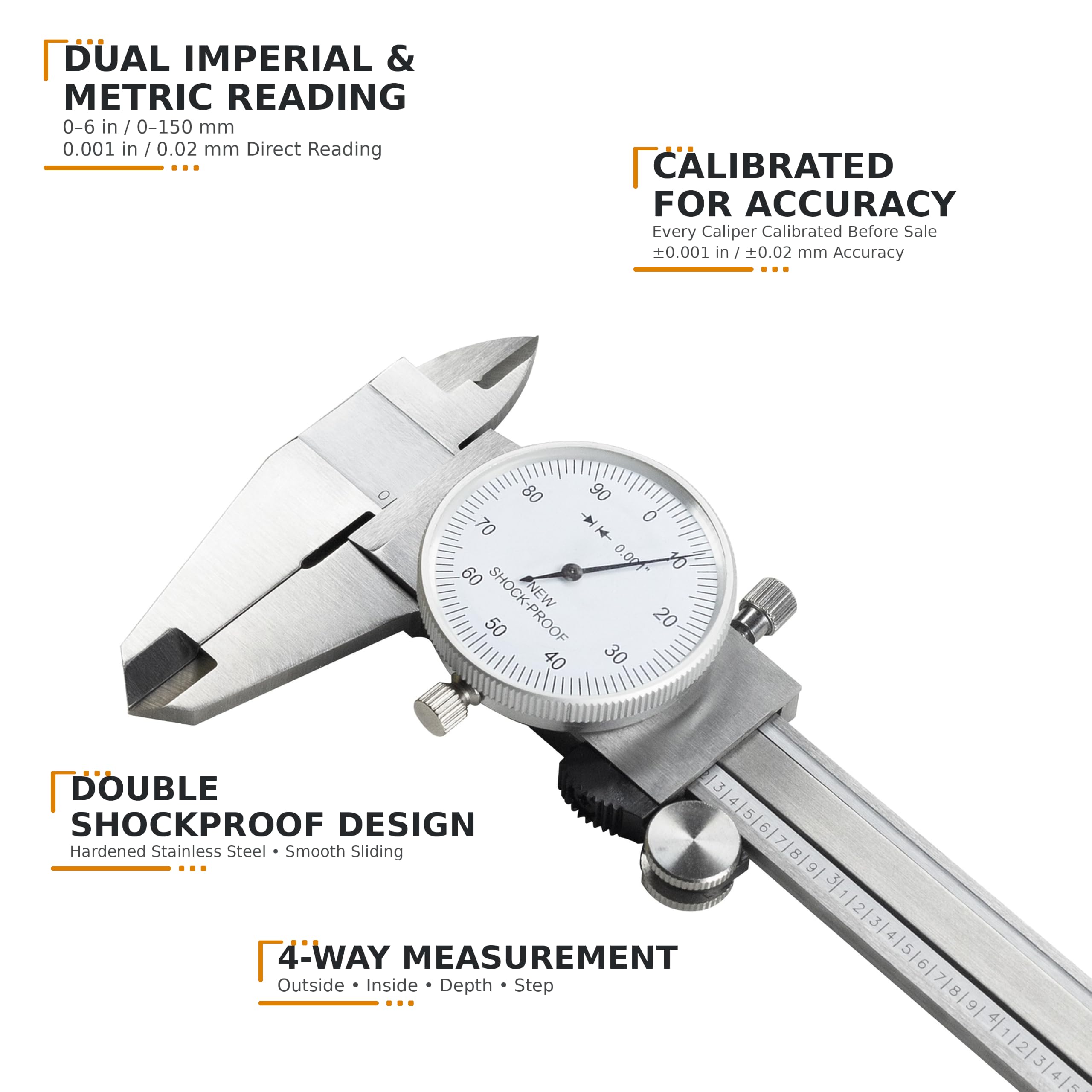 HFS Dial Caliper - Precision Measurement Tool -2
