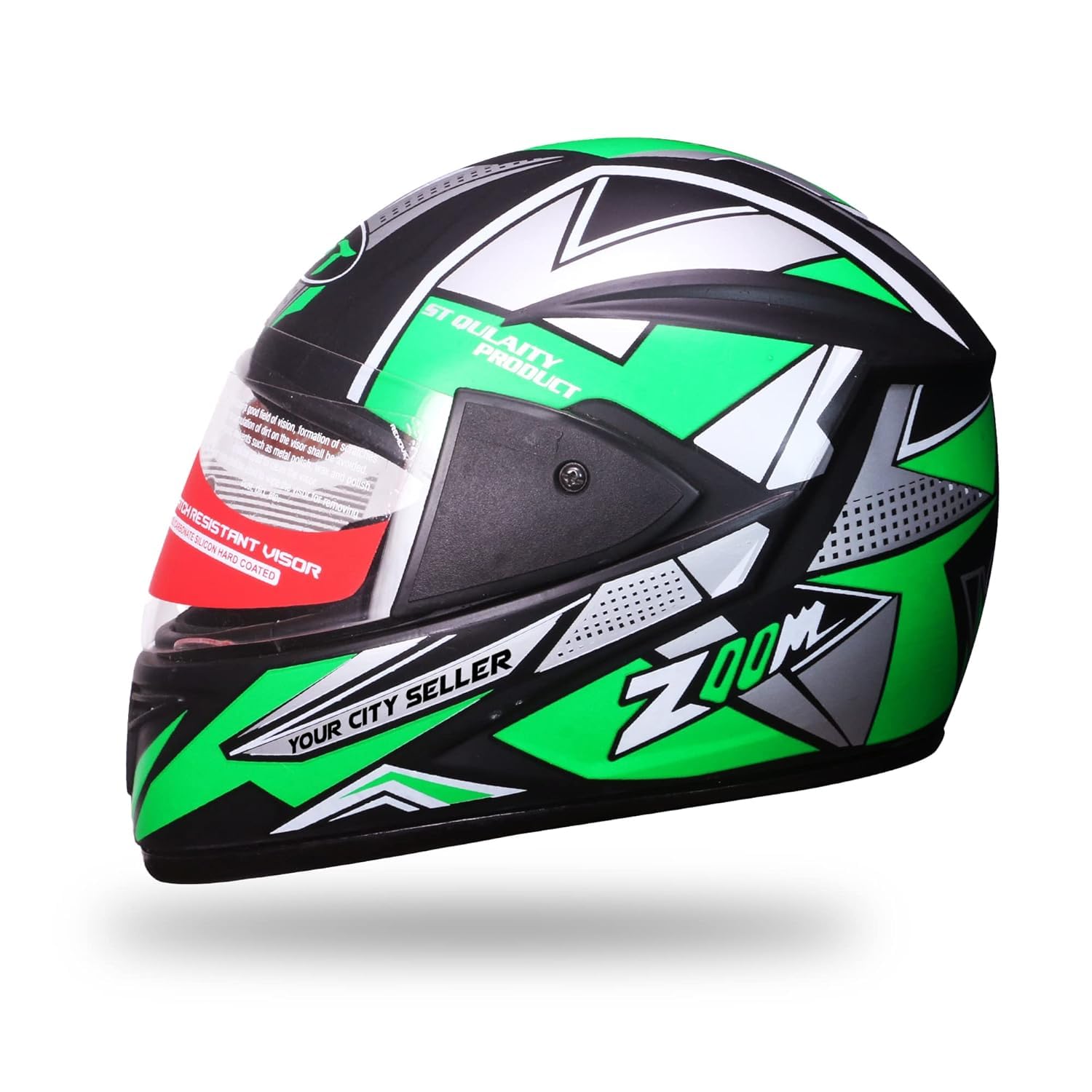 Stiss Helmets for Adults Motorcycle Full Face Double Sun Visor Lightweight DOT/ECE Approved Crash Helmets Street Riding Dirt Bike ATV MX for Men Women Green-image-5