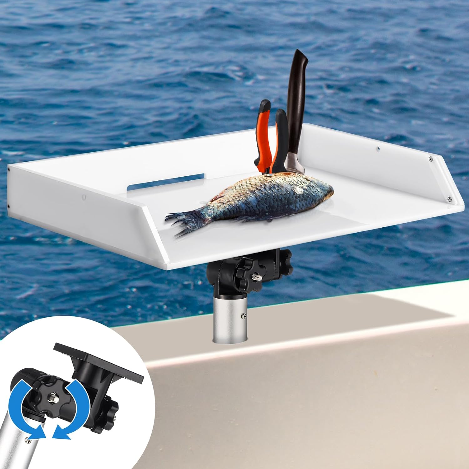 Yoande Boat Bait Cutting Board 21.25 x 13 Inch Bait Filet