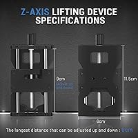 Vista 5 de ORTUR Controlador de enfoque de cabeza láser para máquina OLM3 10000mW Clase 4