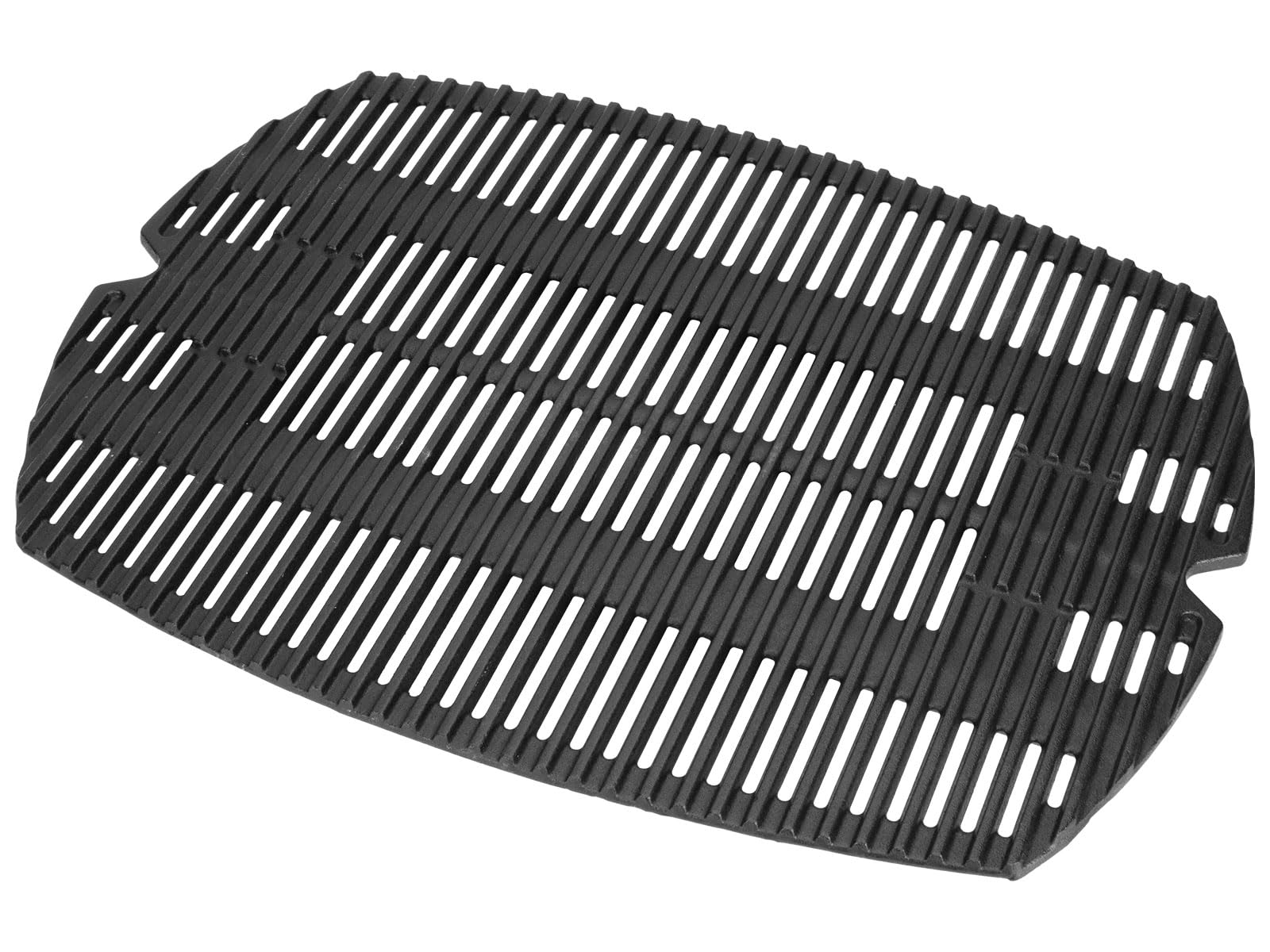 7582 7644 Replacement Cooking Grates for Weber Baby Q Series, for Weber Q100 Q120 Q1000 50060001 51060001 52020001 Q1200 Q1400, Matte Cast Iron Cooking Grid for Weber Baby Q
