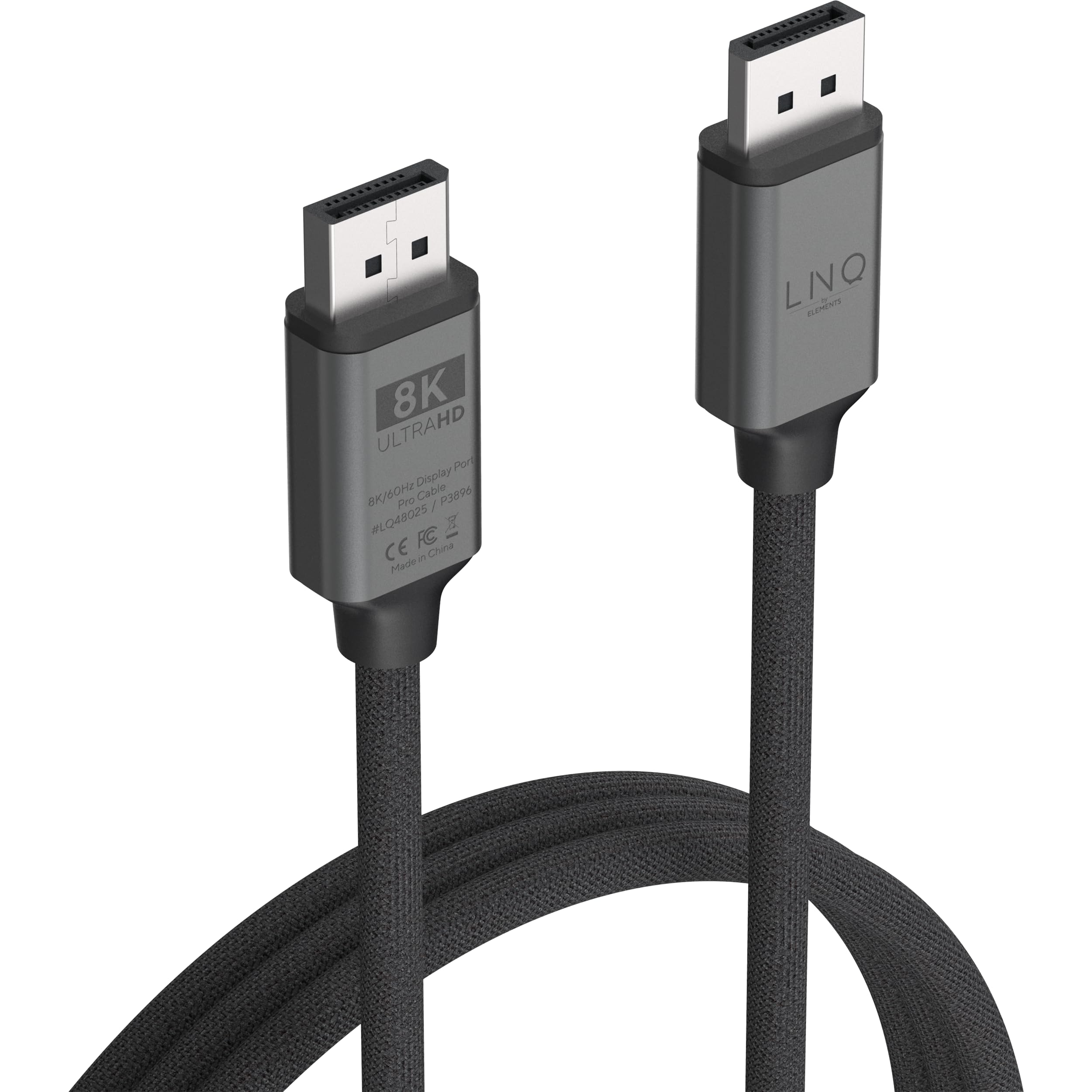 Elements LINQ 8K/60HZ PRO Cable DISPLAYPORT to DISPLAYPORT -2M