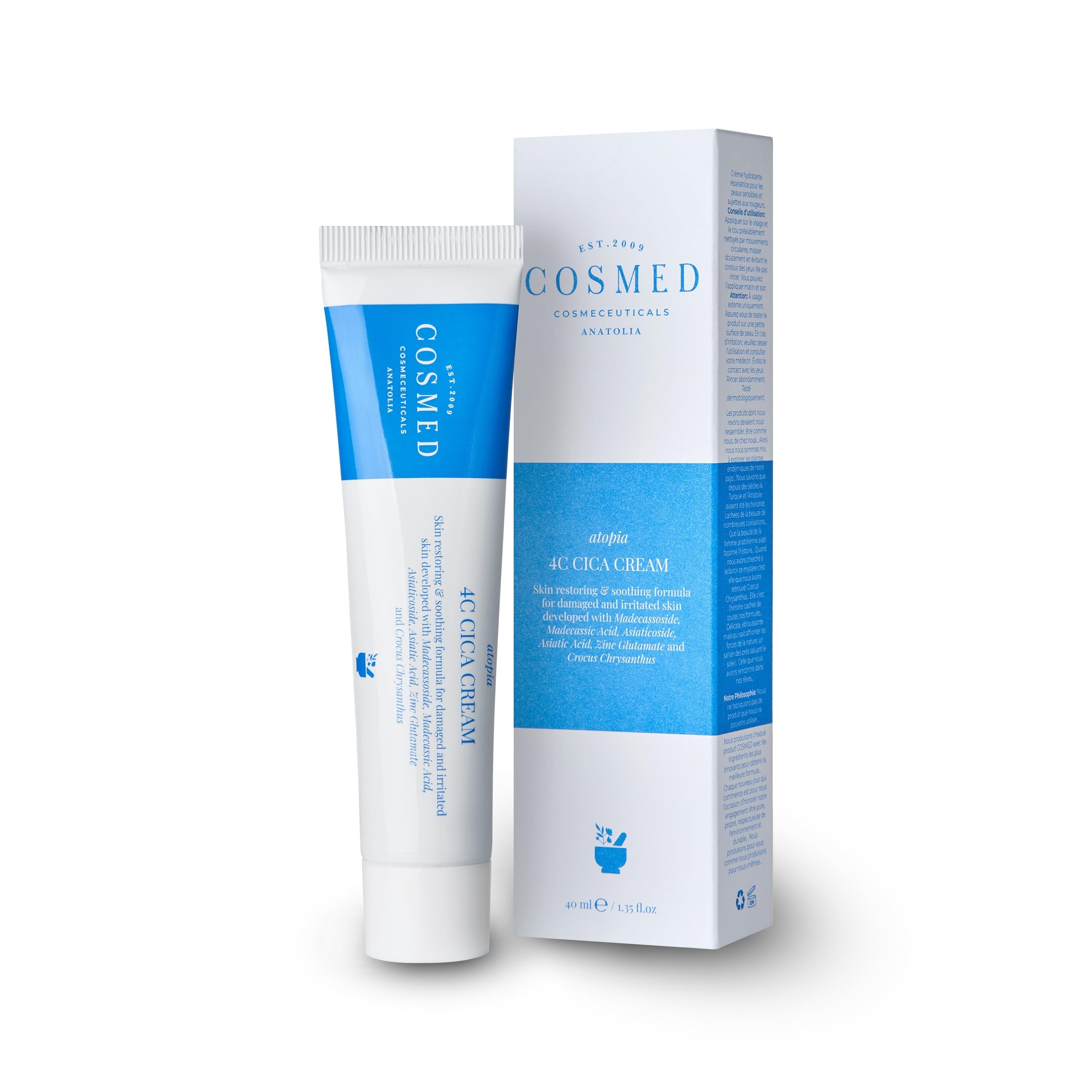 Cosmed Yatıştırıcı Onarıcı Bariyer Kremi - 4C Cica Cream - 40 gr