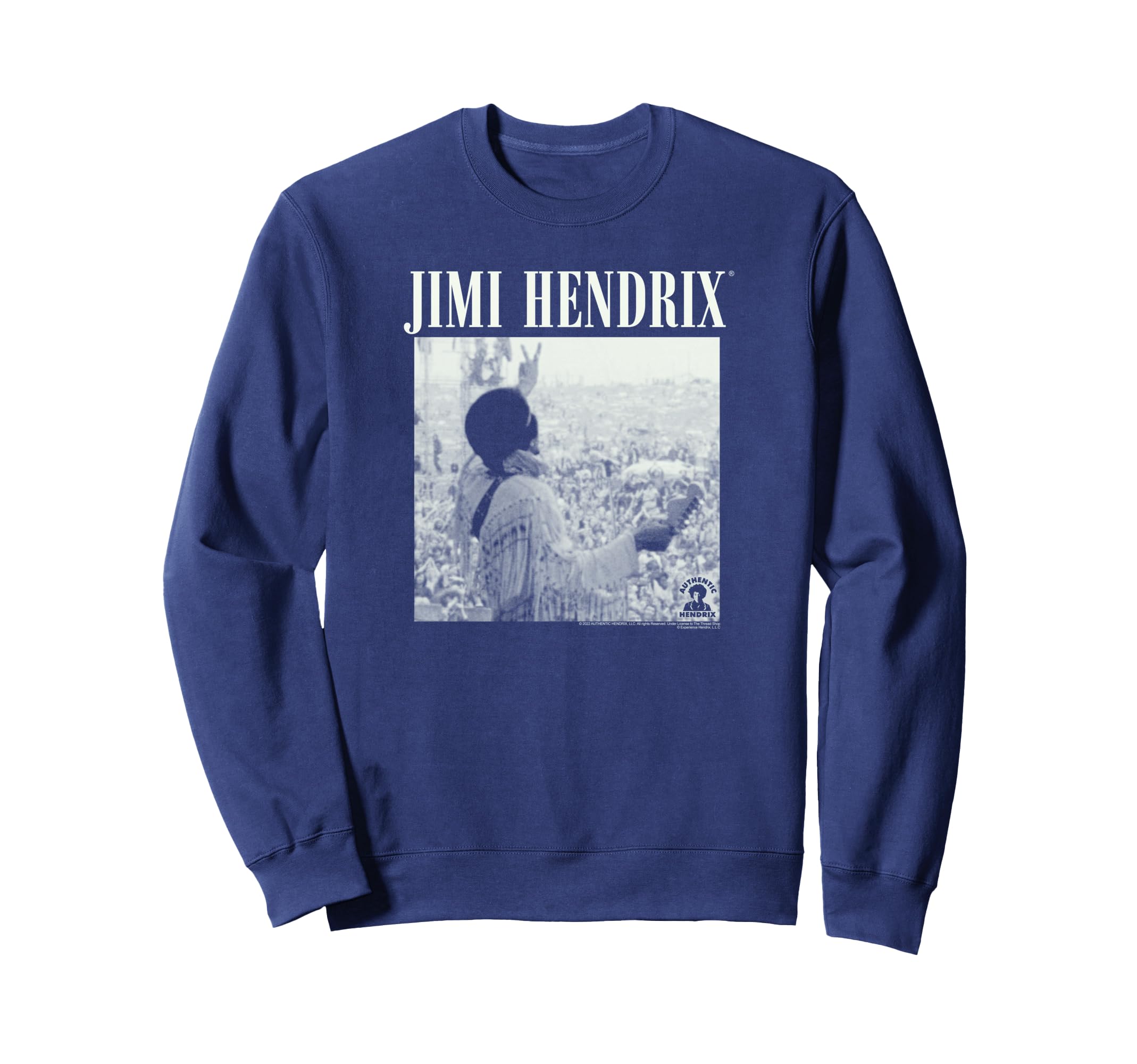 Jimi Hendrix Live at Woodstock Sweatshirt