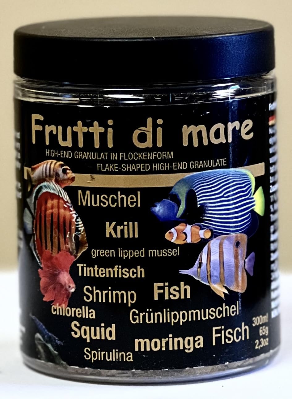 Discusfood Frutti di mare Granulés plats pour le repas des discus