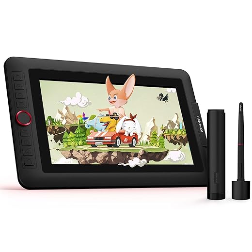 XP-PEN Artist13.3 Pro Drawing Tablet, 13.3 inch Portable Digital Pen Display with Battery-Free Stylus for Art Design