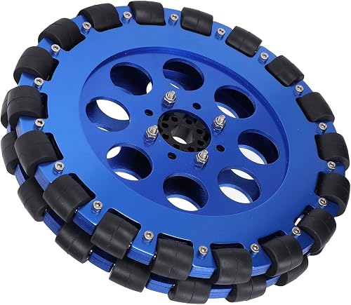 Spacnana Rueda Omni, Estructura de Rodamiento Doble de 8 Pulgadas Rueda Omni de 
