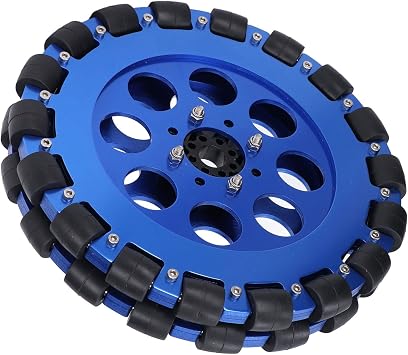 Wheel, Flexible Lateral Movement 8in Aluminium Alloy Hub Stable Running directional Wheels Accessory for DIYTwo Wheel Combination Set UM5604 0014 0203