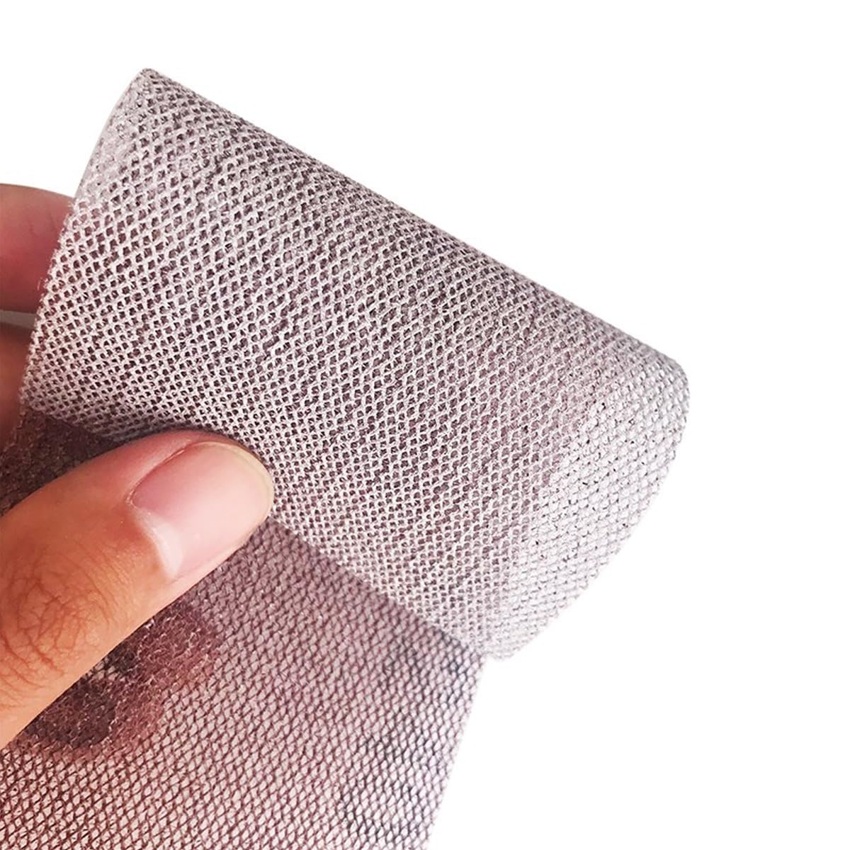 Discos De Malla Gancho Y Lazo, Papel De Lija Para 50 hojas de papel de lija de 70 x 198 mm, grano 80-800, sin polvo, antibloqueo, for lijadora orbital de suelos, muebles y madera de automóviles(100gri