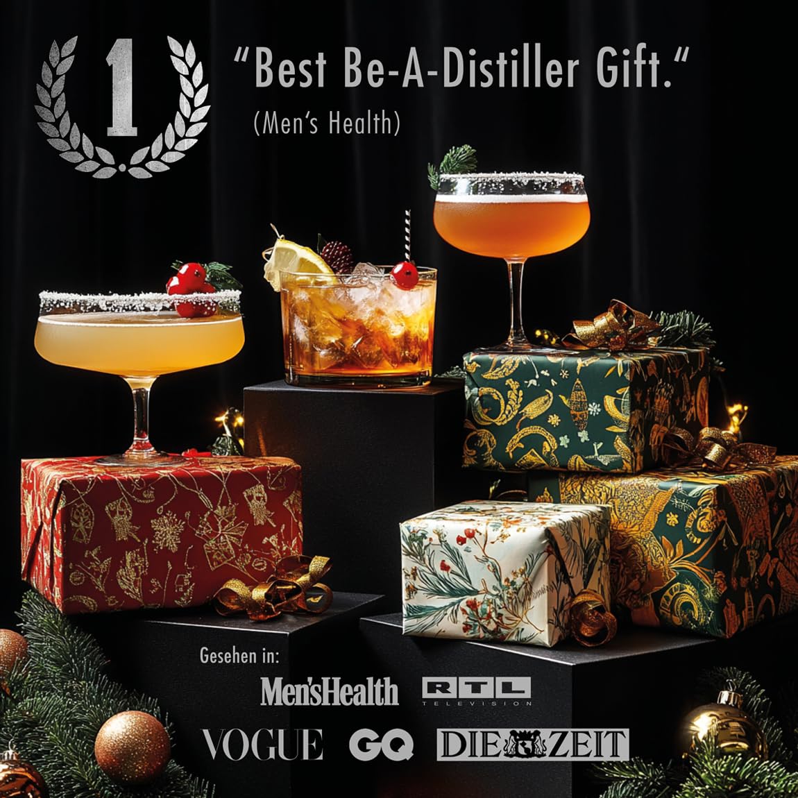 DO YOUR RUM | Rum Baukasten | Rum zum Selbermachen mit 12 Zutaten, Flaschen & Rezepten | Geschenk für Rum-Liebhaber | DIY Geschenkset für Sie & Ihn | Tolles Geschenk für Vatertag, Geburtstag, Hochzeit