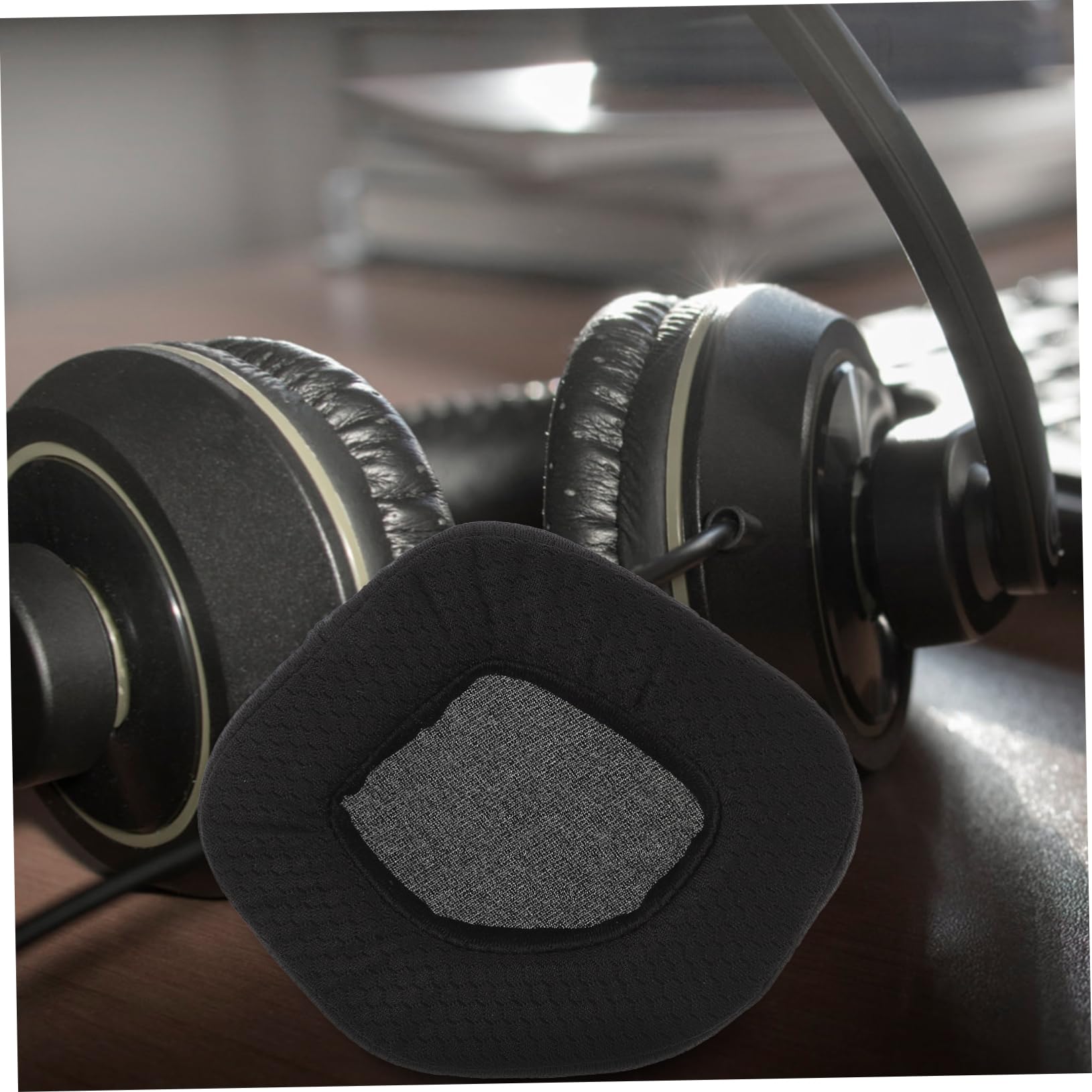 DOITOOL 4 Almohadillas De Repuesto para Auriculares con Reducción De Ruido De Malla para Auriculares Cómodas Fundas para Juegos.