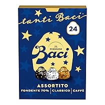 BACI PERUGINA Tanti Baci Cioccolatini Assortiti, Scatola Regalo Fondente 325g