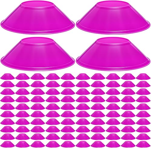 Miniatura 10 de 100 piezas mini conos de fútbol para deporte agilidad disco conos de fútbol entrenamiento para ejercicios de agilidad deportes fútbol fútbol