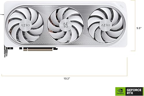 Miniatura 9 de Gigabyte GeForce RTX 4070 Ti AERO OC 12G, 3 ventiladores WINDFORCE, 12 GB 192 bits GDDR6X, GV-N407TAERO OC-12GD tarjeta de video