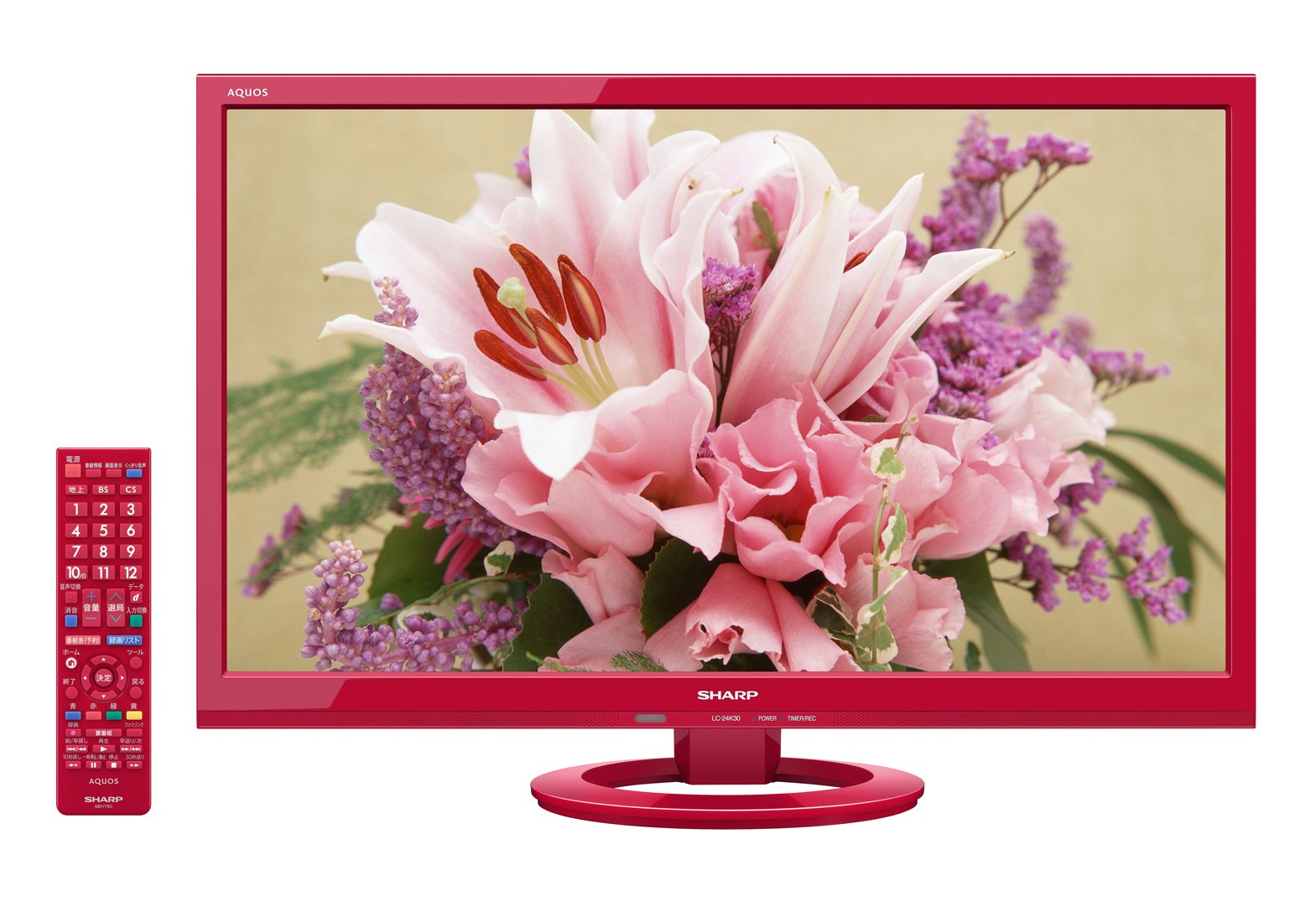 Amazon.co.jp: Sharp Aquos LC-24K30-R 24V LCD TV, High Definition  