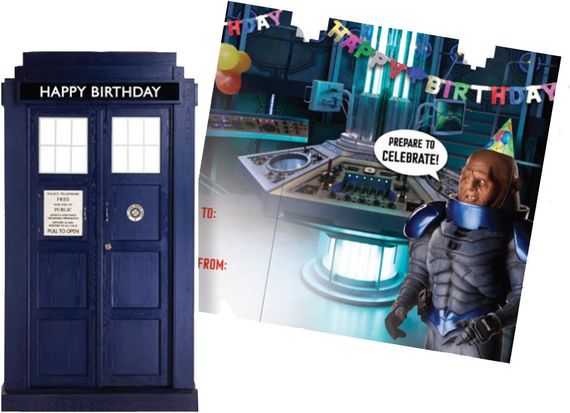 DOCTOR WHO "Tardis Birthday Card