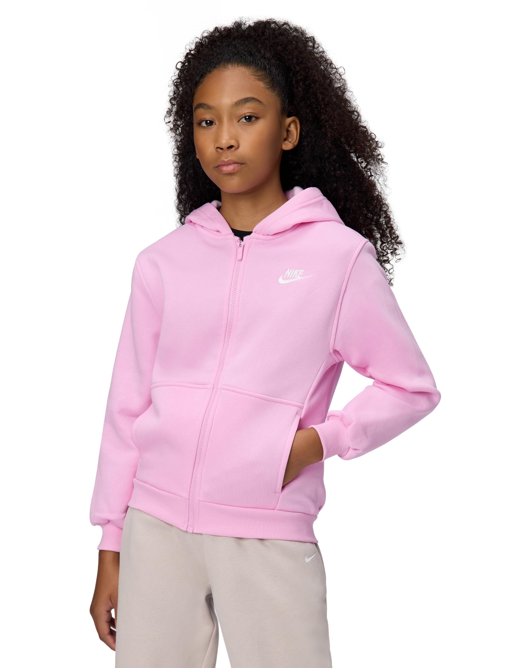 Big Kids' Club Fleece Full-Zip Hoodie - Boys and Girls Sweatshirt
