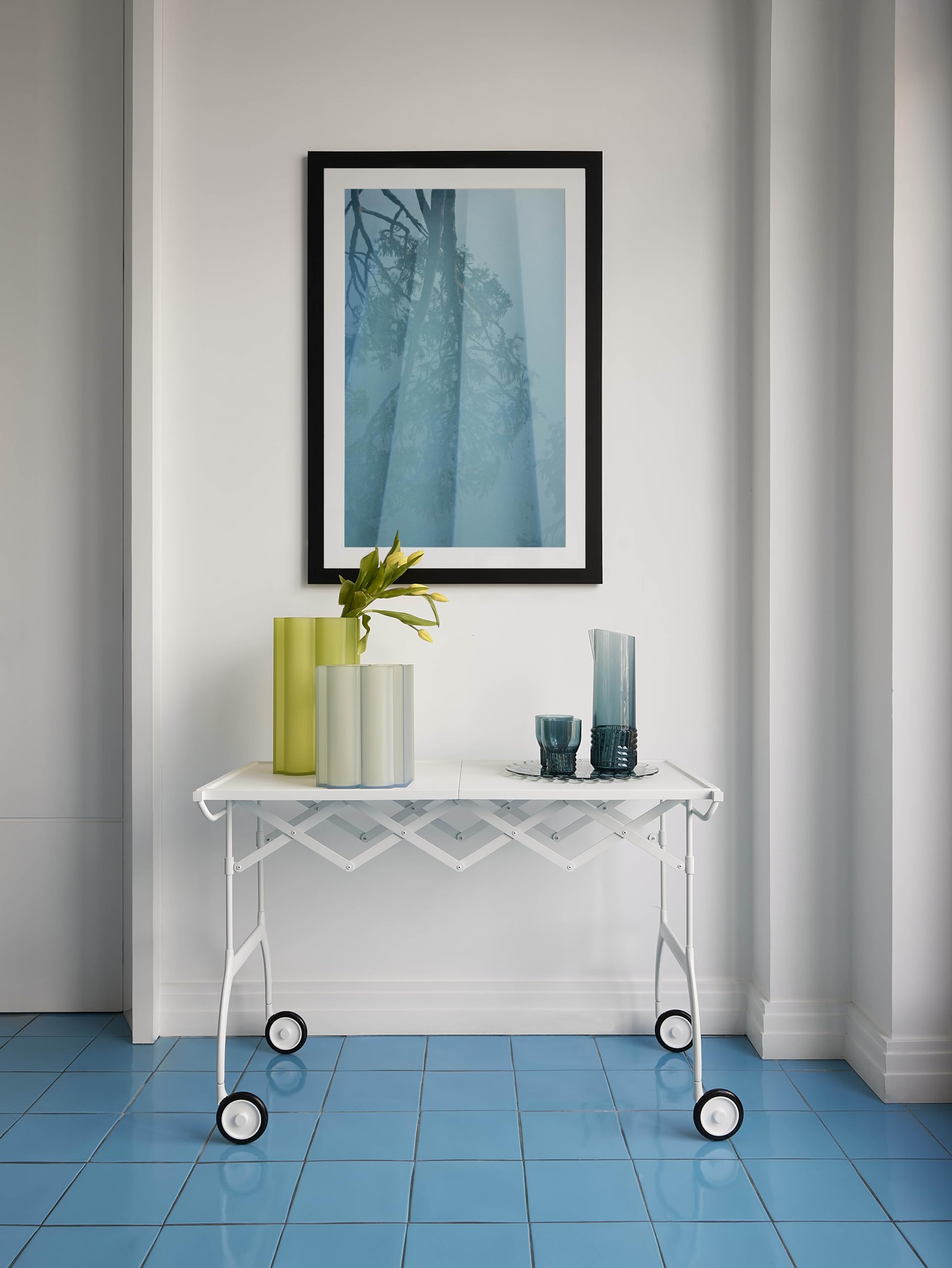 Kartell Battista Carrello portavivande Bianco