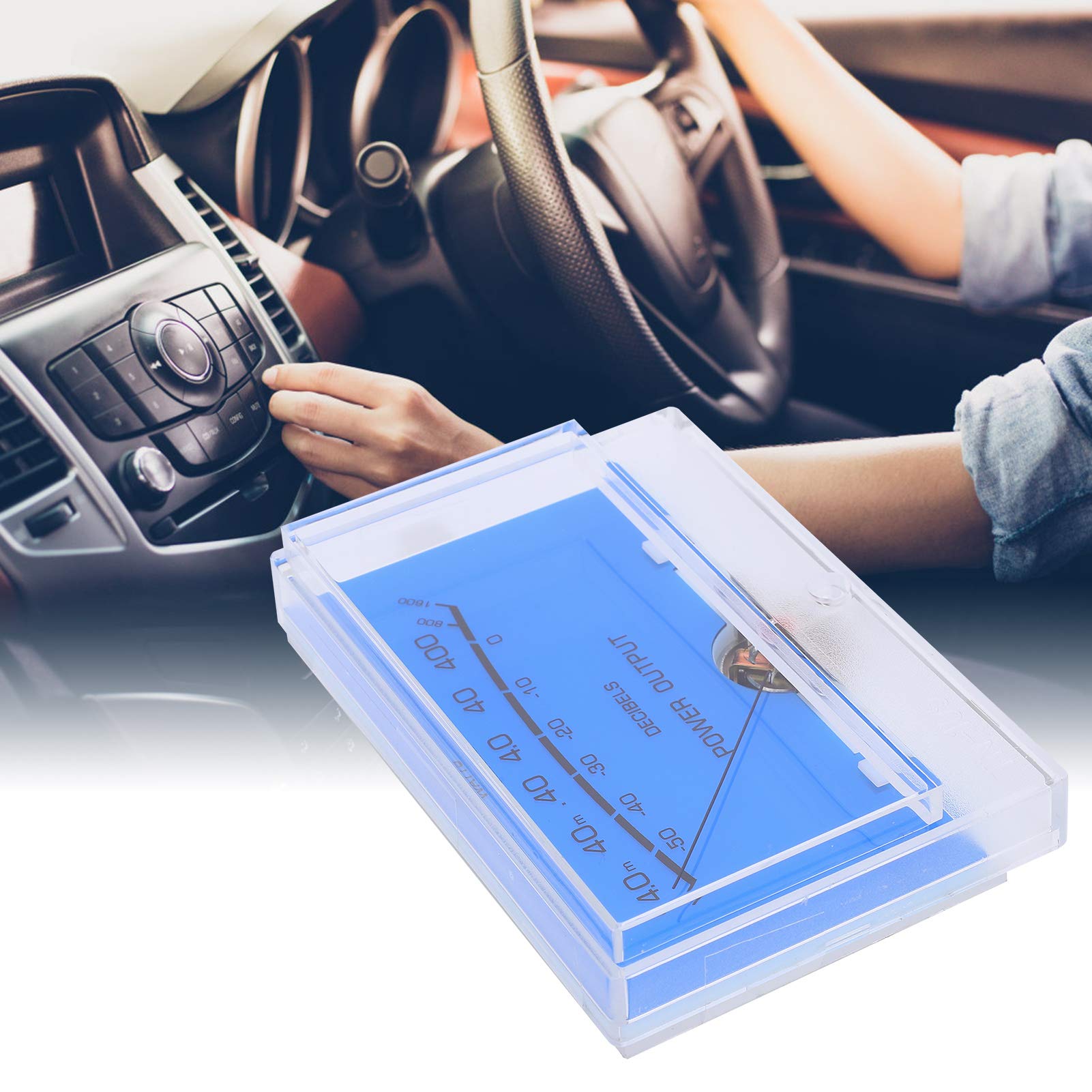 Wzmacniacz mocy audio z nagłówkiem DB o wysokiej dokładności, miernik VU Tn ‑ 105 ‑ s0518, z białym podświetleniem o wysokiej rozdzielczości, do stołu mikserskiego do samodzielnego nagrywania