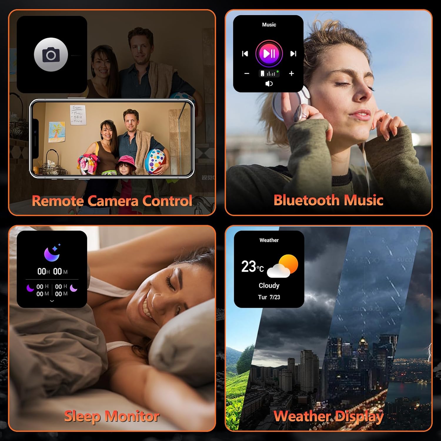 FVH Orologi Militari Intelligenti Impermeabili Da Uomo, 1,96 Smartwatch Robusto Per Sport allAperto HD Da, Con Risposta Bluetooth Effettua Chiamate, Fitness Tracker, Monitor Del Sonno, Android iOS FVH Orologi Militari Intelligenti Impermeabili Da Uomo, 1,96 Smartwatch Robusto Per Sport allAperto HD Da, Con Risposta Bluetooth Effettua Chiamate, Fitness Tracker, Monitor Del Sonno, Android iOS