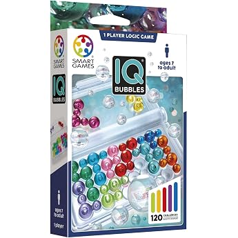 SmartGames IQ Bubbles - Logikspiel mit transparenten Teilen - Ab 7 Jahren
