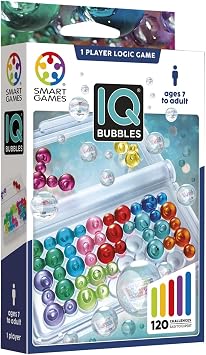SmartGames : IQ Bubbles - Logikspiel mit transparenten Teilen - Ab 7 Jahren