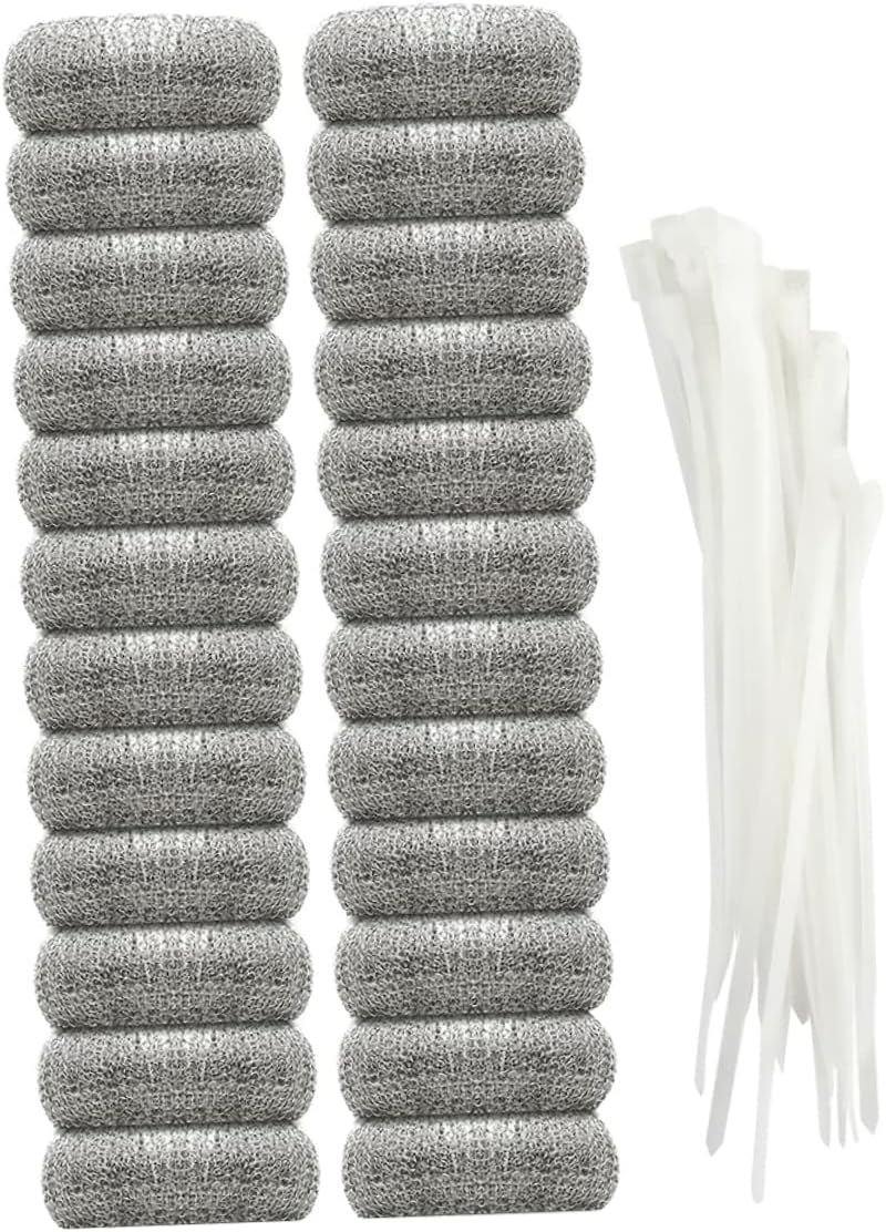 Gadpiparty 48pcs Washing Machine Filter Cable Ties Lint Collector for Laundry Mesh Netting for Dirt and Hair