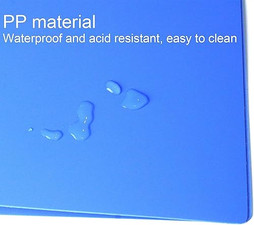 Vista 15 de Acocony Carpeta sin perforaciones con abrazadera, tamaño carta, 8.5 x 11 pulgadas, tapas de informe de plástico, color negro, paquete de 6 Paquete