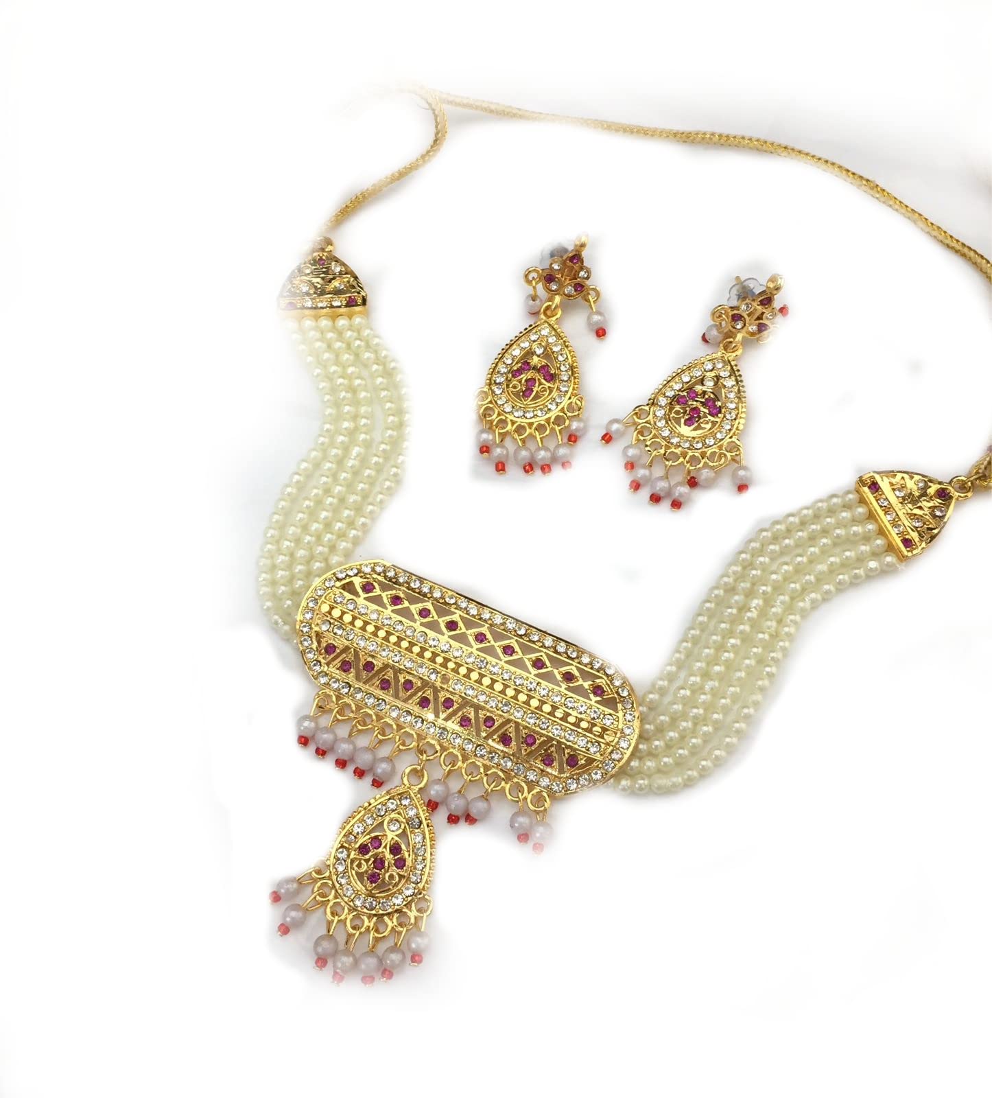 Shimmering Graceful Jewellery Sets (RAJWADI CHOKAR 79, RAJWADI COKAR FREE SIZE) (B0BSXG45TK) Amazon Price History, Amazon Price Tracker