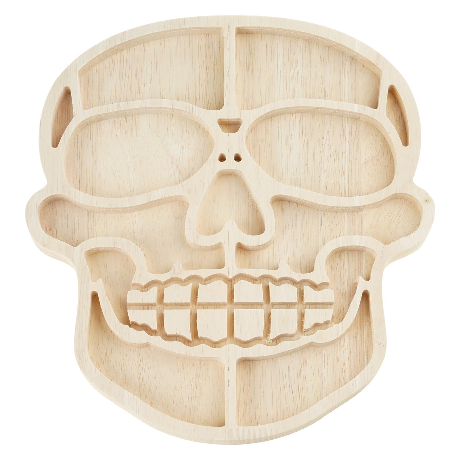 Buxuaaaa Creative Wooden Party Tray Halloween Decoration Snacks for Cheese Charcuterie Appetizers Family Event Halloween Snacks Tray for Parties