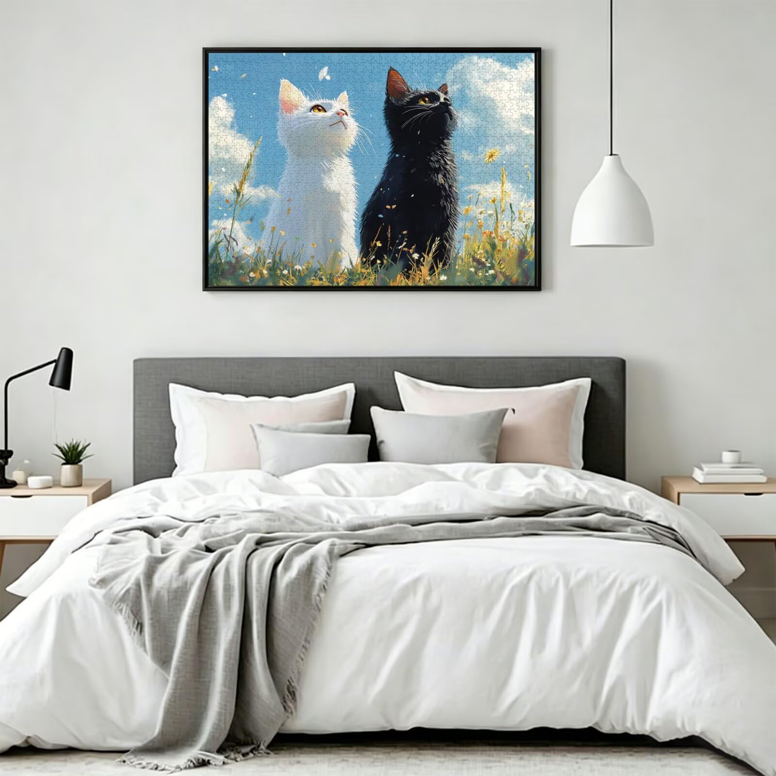 Puzzle 4000 Teile Katzen Herausforderndes Klassische Puzzles, n-488