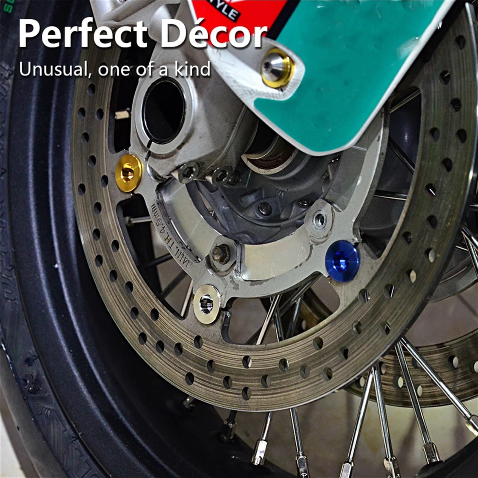 Zacisk tarczowy Zestawy tarcz hamulcowych 6/10 szt. Pasują do K&TM, Harley, Yamaha, Honda, BMW, Kawasaki(10PCS)