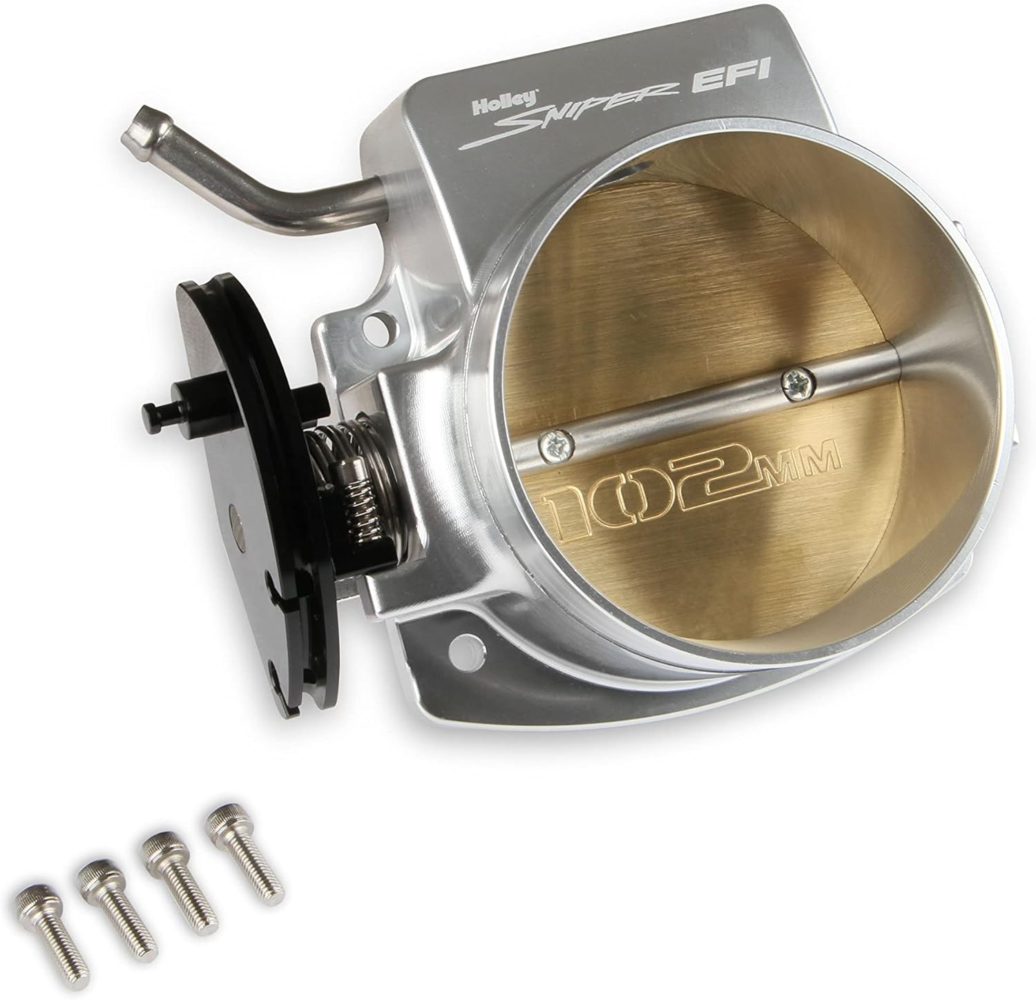 Sniper Products, Div Of Holley 860002-1 Sniper Efi Slvr 102mm Throttle Body