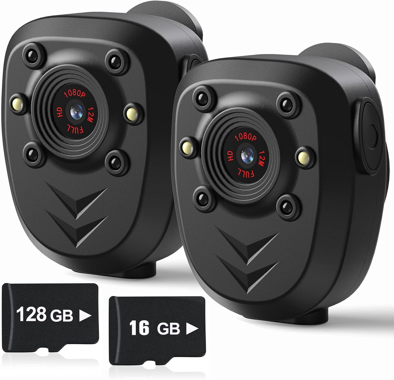 Bundle Body Cameras with 128G(New) & 64G(Old Version)