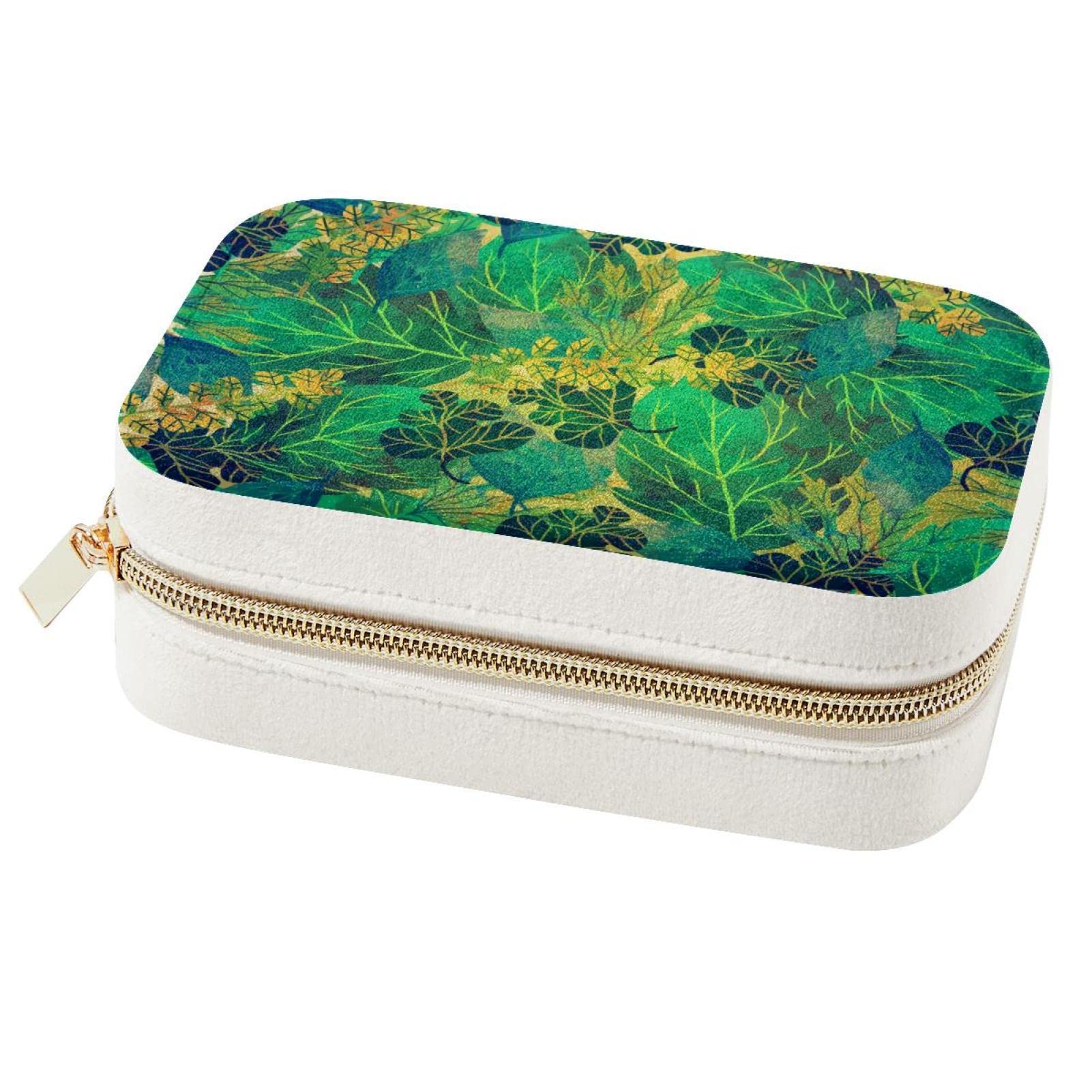 Cadeau de demoiselle d'honneur : boîte à bijoux tropicale chic