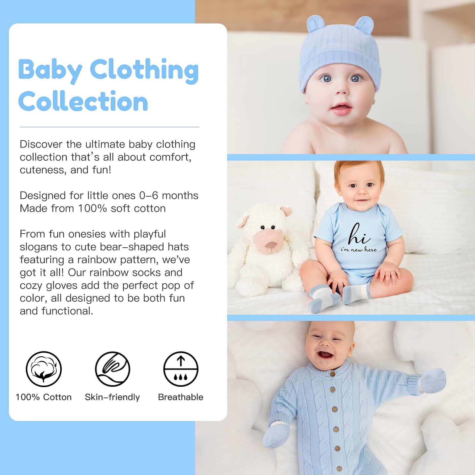 Juego de regalo para bebé, regalos para bebé, regalos para mamá nueva para mujeres