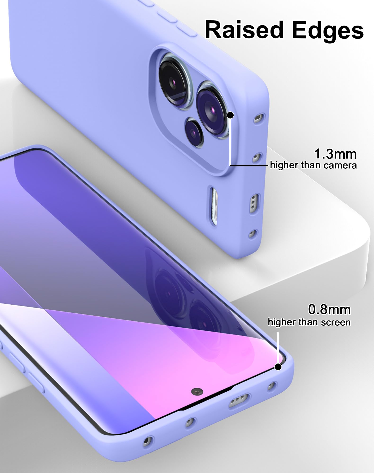 Schutzhülle Für Xiaomi Redmi Note 13 Pro 5G / Poco X6 5G - Stoßfest, Kameraschutz, Weiches TPU, Braun